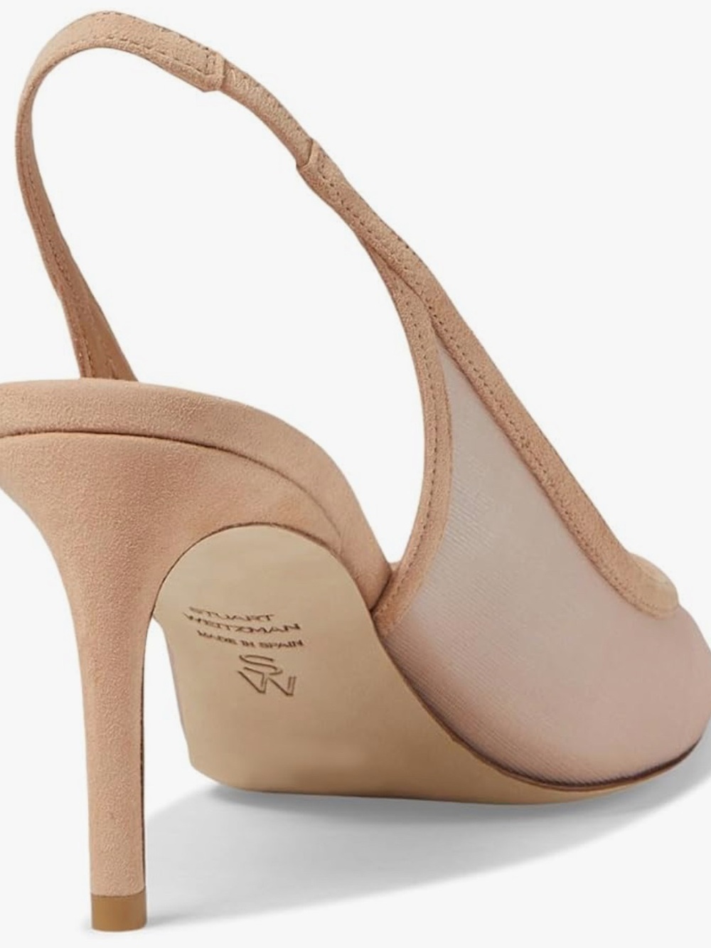 NWOT Stuart Weitzman 75 Slingback Pumps - Picture 5 of 9